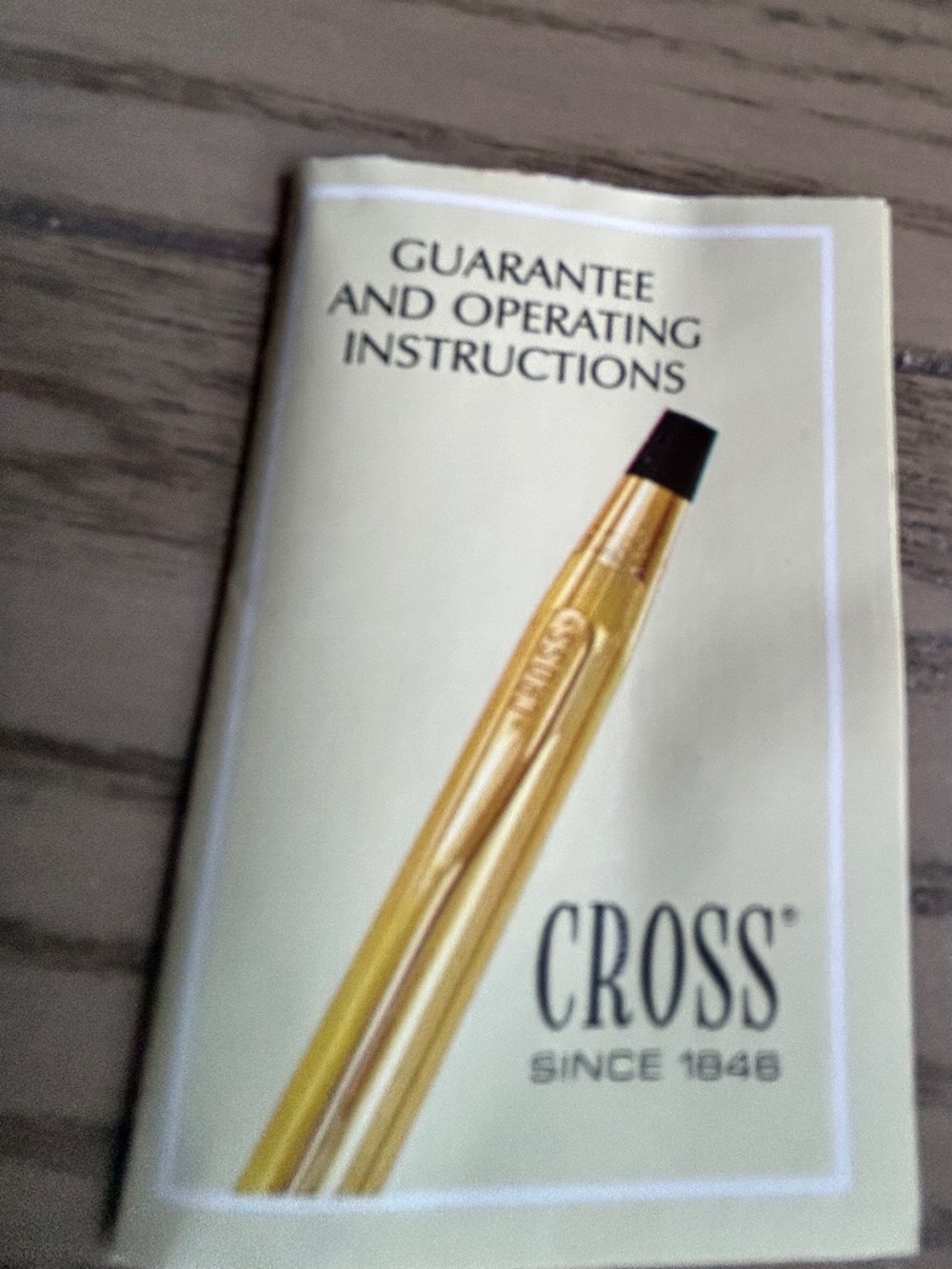 Cross Pen 12Kt gold filled - Picture 3 of 5